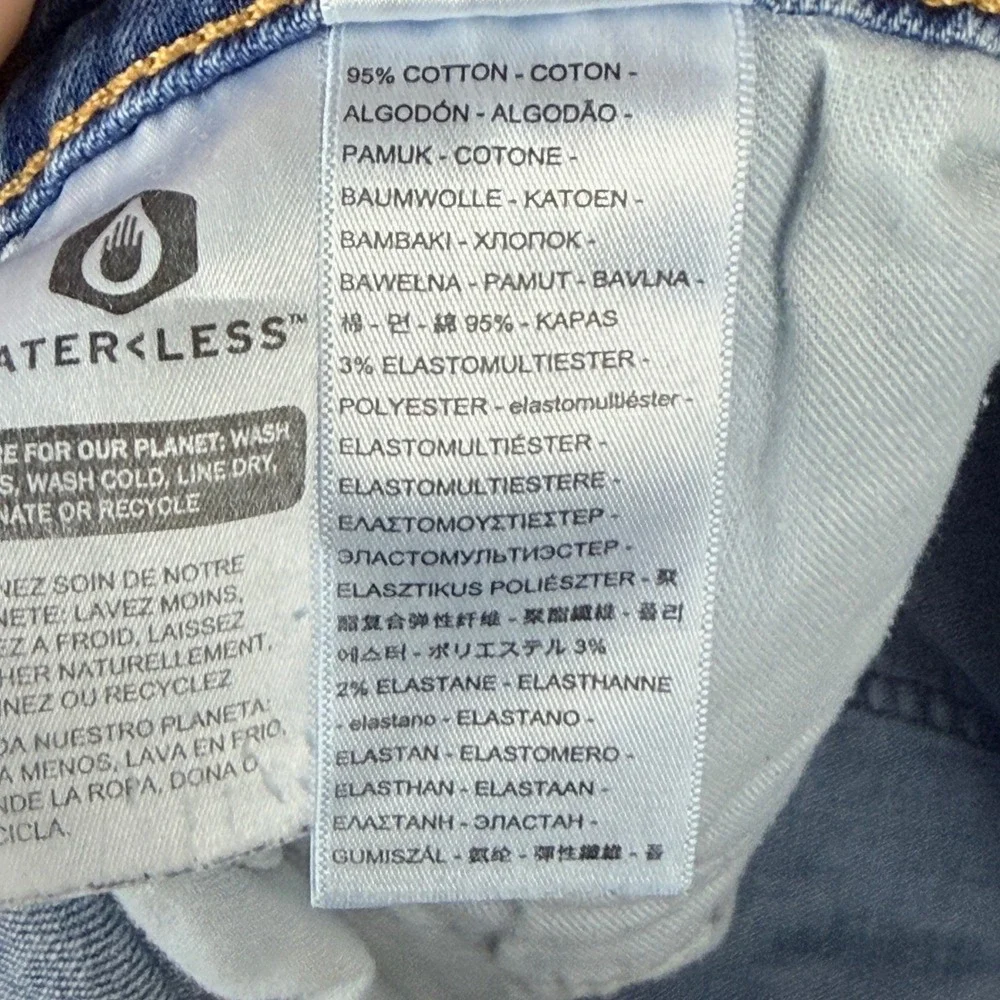 Levi's 505 Men's W36 L30 Regular Fit Straight Leg Blue Light Wash‎ Denim Jeans